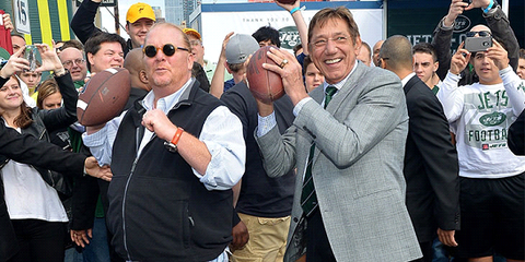 Super Bowl Champ and Hall of Famer Joe Namath and Super Chef Mario Batali