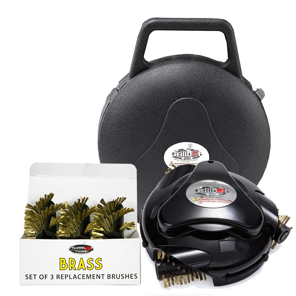 Overvind ikke pålægge Grillbot Brass Replacement Brushes | Best Grill Cleaning Brush