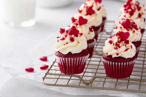 red velvet cupcakes