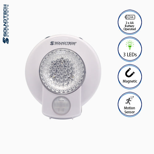 led light battery motion sensor