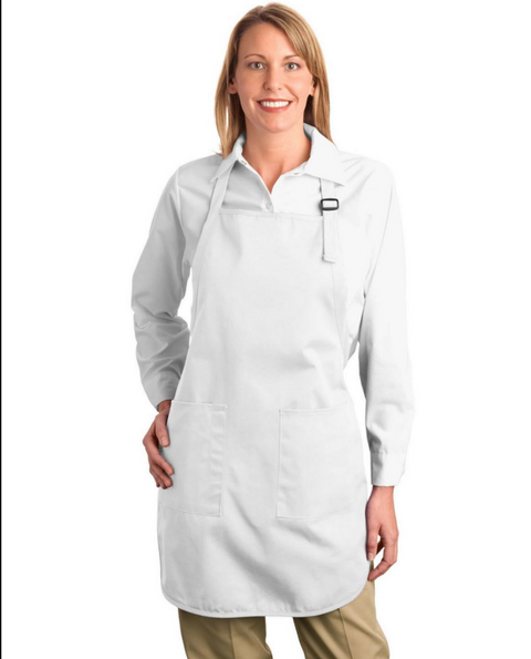 Port Authority Full Length Apron with Pockets