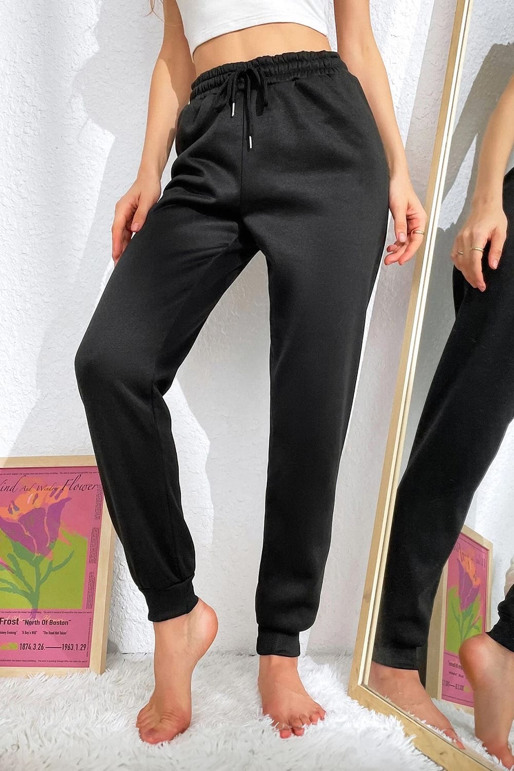 Solid Joggers - Women