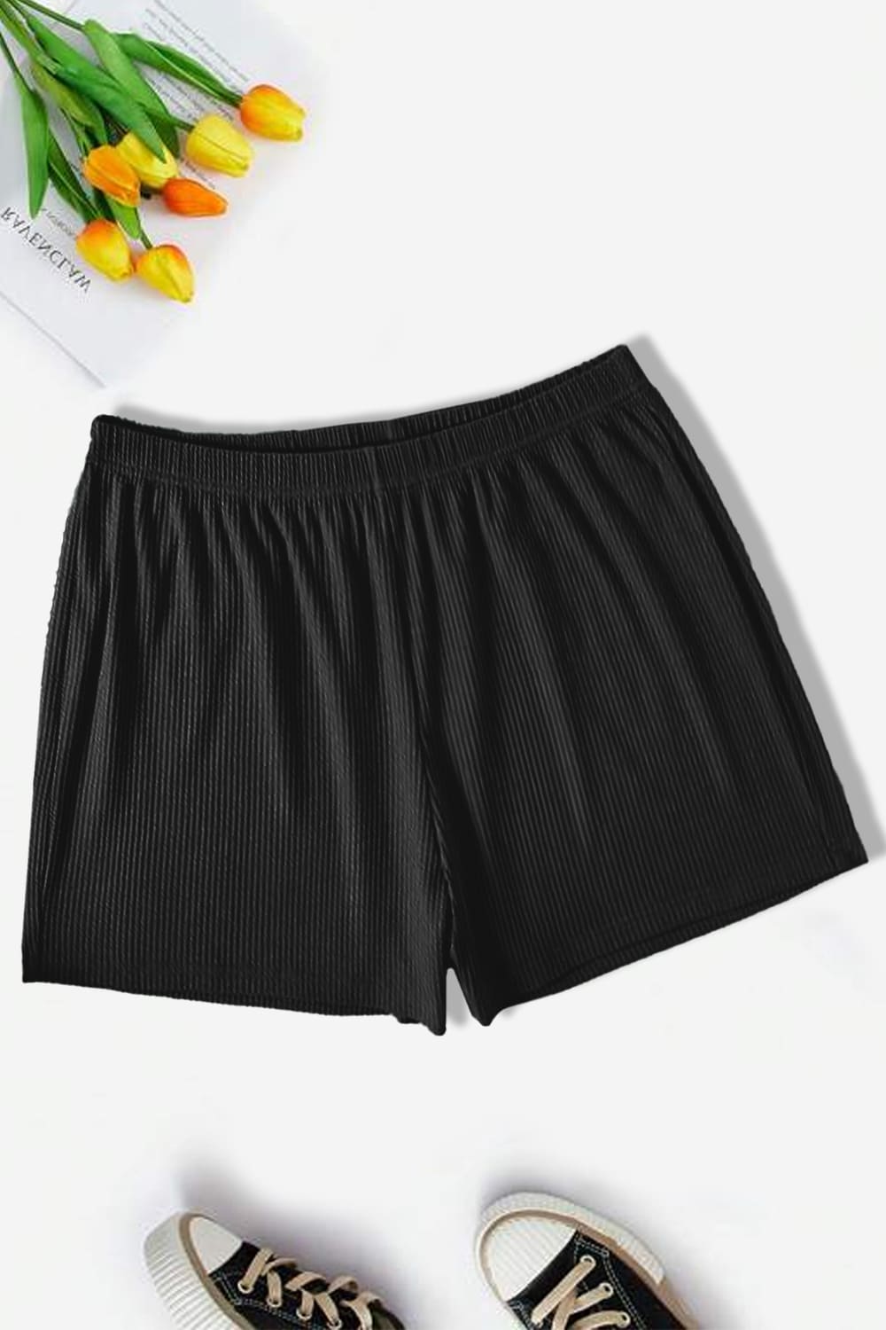 Freya Rib-Knit Shorts