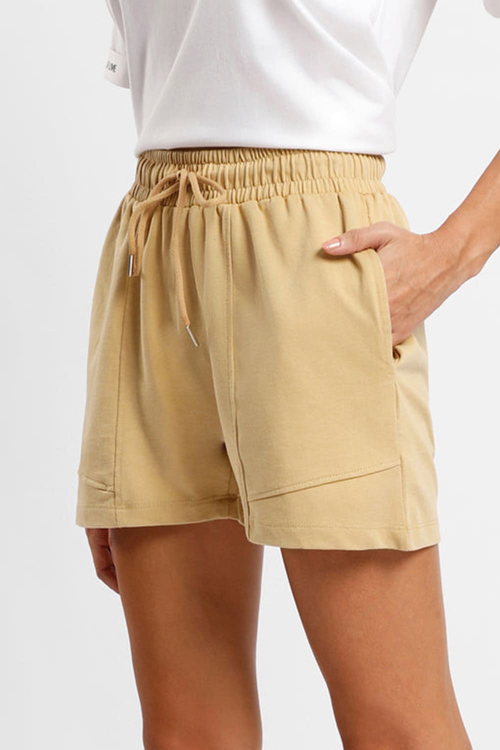 Pin-tuck Women Shorts