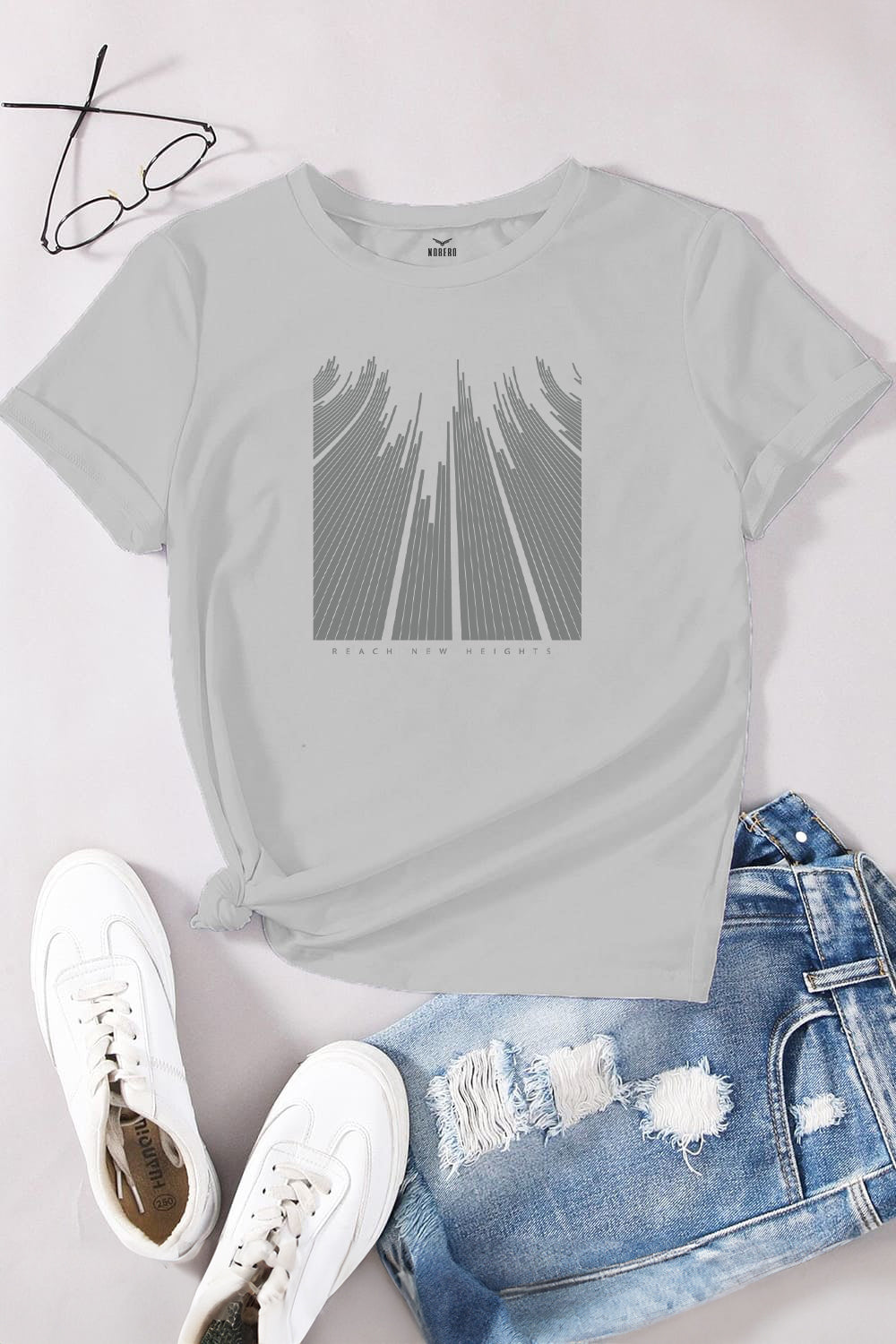 Oversized Reach New Heights T-Shirt