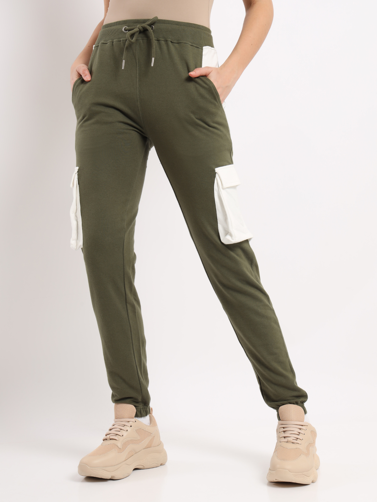 Olivia Mark – Premium Pocketed High-Waisted Cargo Pants with Innovative  Design