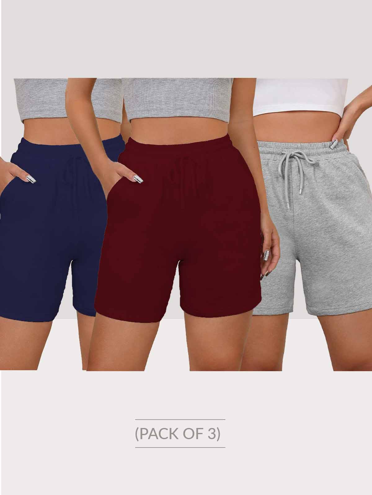 Milana Shorts Combo (Pack of 3)