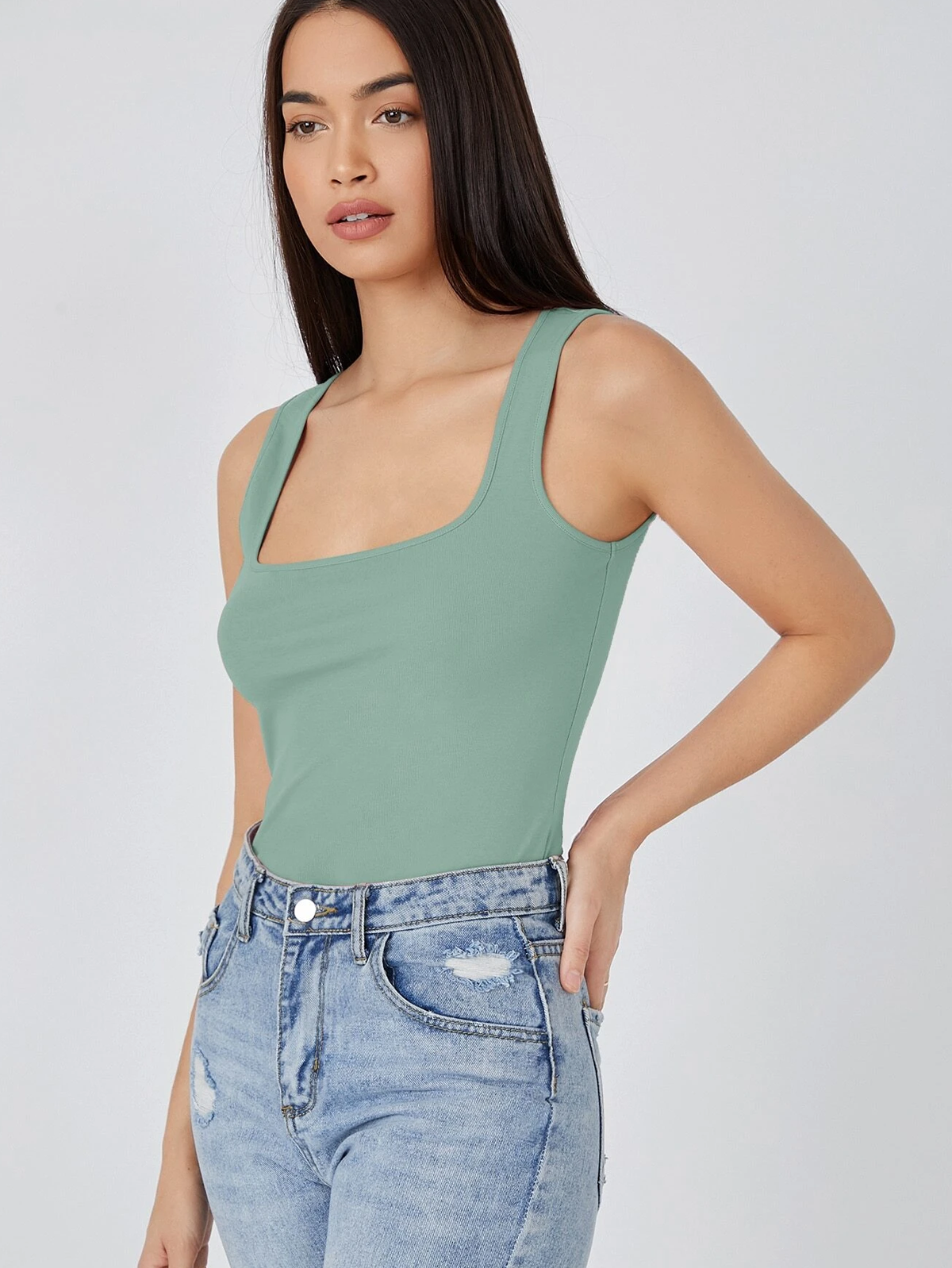 Square Neck Top