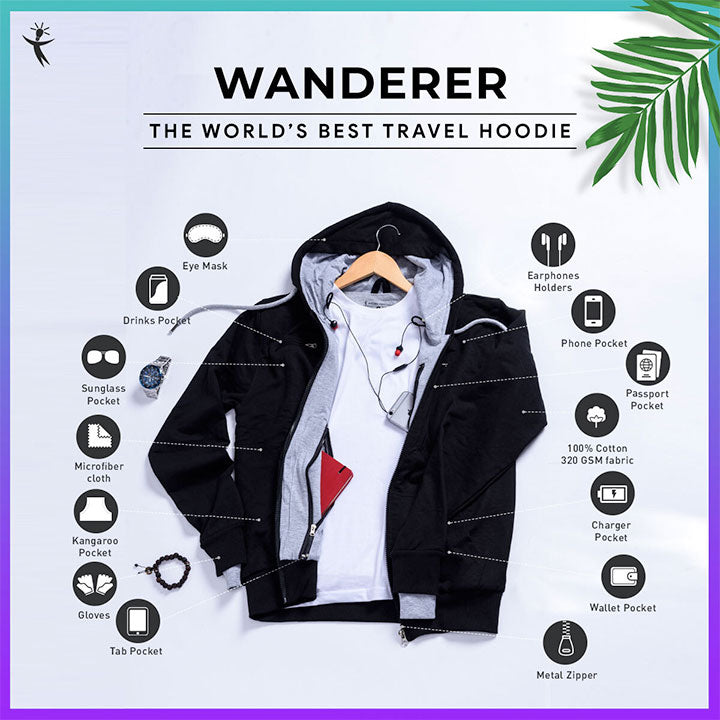 Wanderer - Travel Hoodie