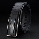 Leather Belt Automatic Buckle Belts for Men Genuine Leather