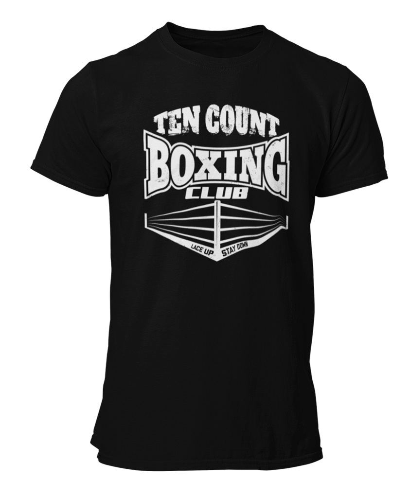 10 Count Boxing Club - Boxing / Workout T Shirt – TMF Apparel Co