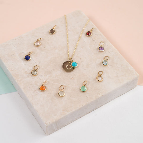 The Bali 9ct Gold Birthstone Collection