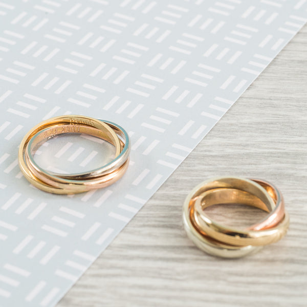 The Stacked Wedding Rings Trend: Stack 'Em High