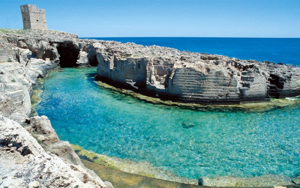 beach in Puglia, Italy