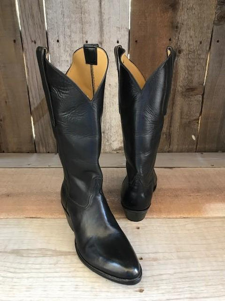 tall black boots size 11