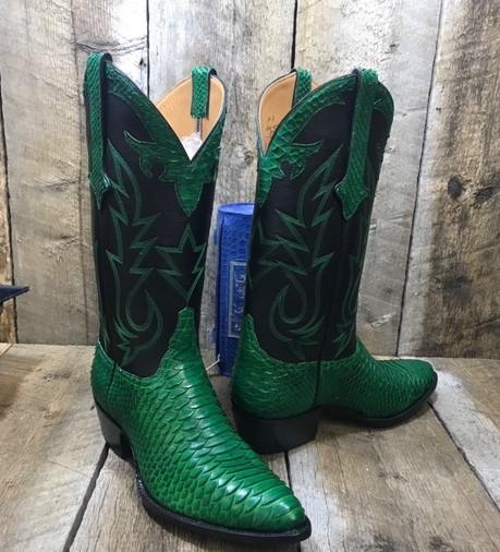 mens green cowboy boots