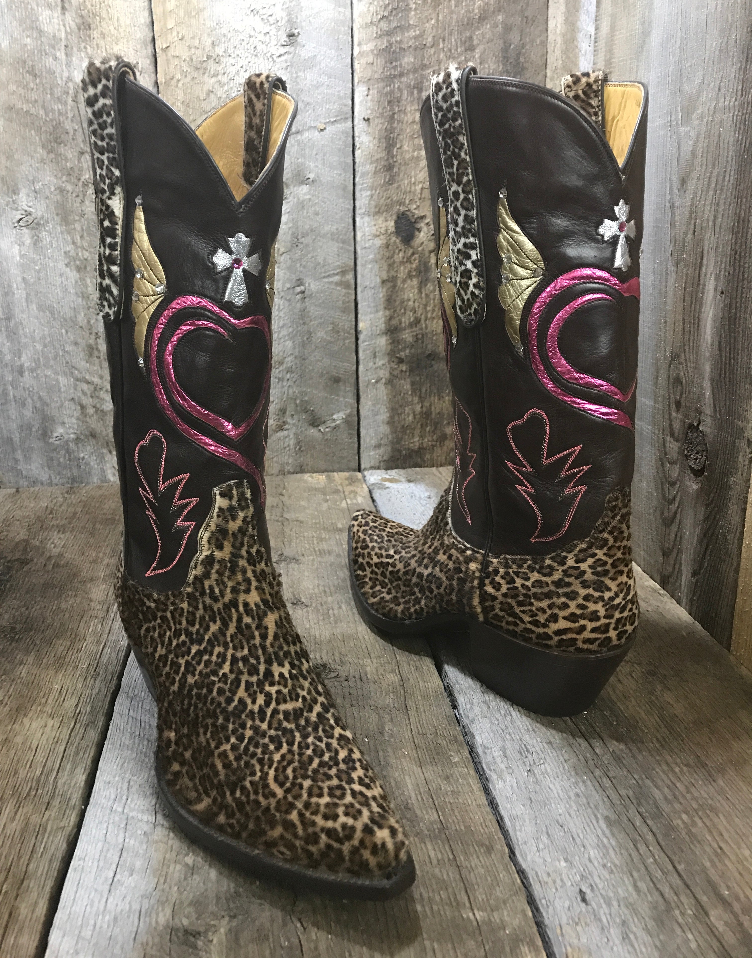 swarovski crystal cowboy boots