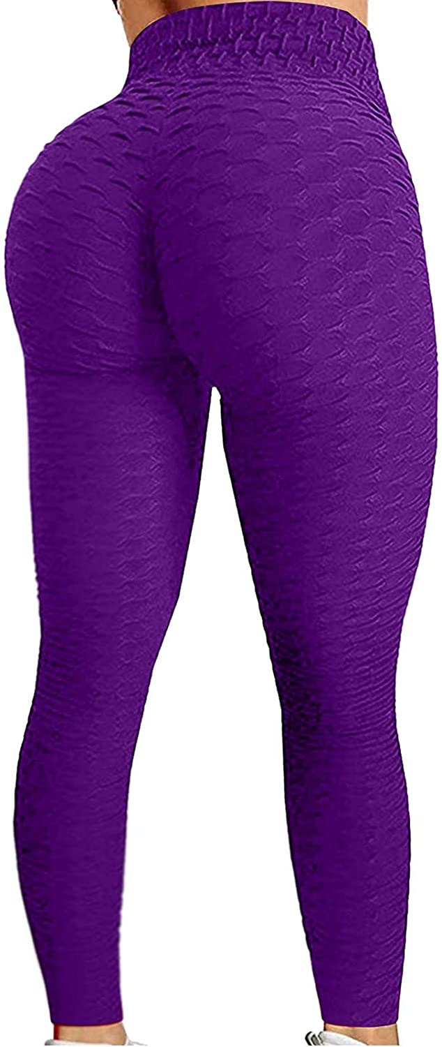 YWDJ Leggings for Women Workout Plus Size Gym Jumpsuits Long Length Tummy  Control with Pockets High Waist Running Sports Yogalicious Utility Dressy  Everyday Soft Increase Code Skirt Fitness Purple XL 