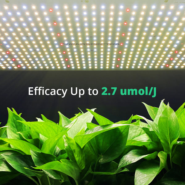 led grow light high efficacy
