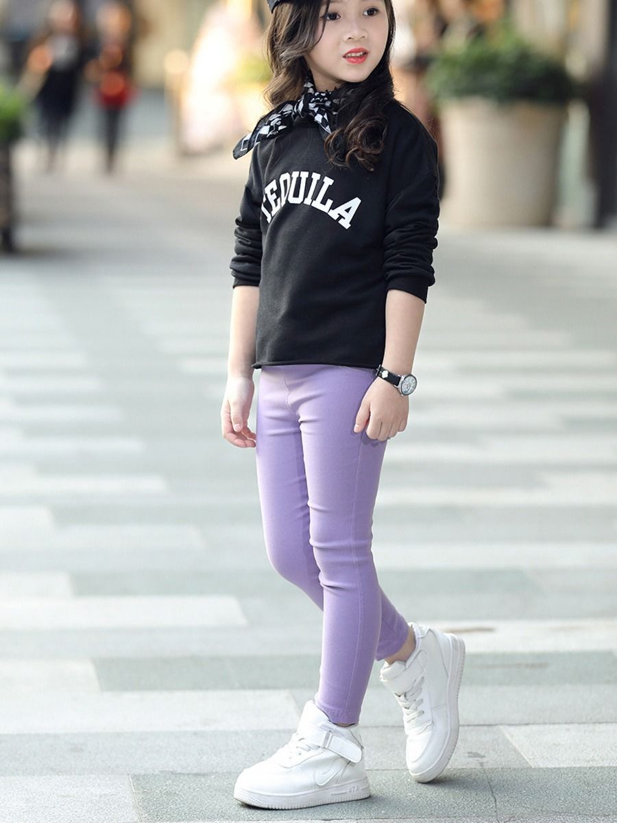 Candy Color Girls Skinny Jeggings Leggings