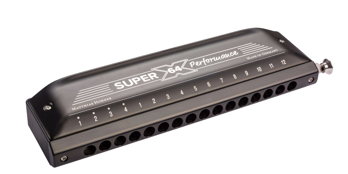 Hohner New Super 64X 16孔專業半音階口琴, C調— Tom Lee Music