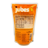Back graphic image of Jubes Nata De Coco Mango Flavor 12.7oz