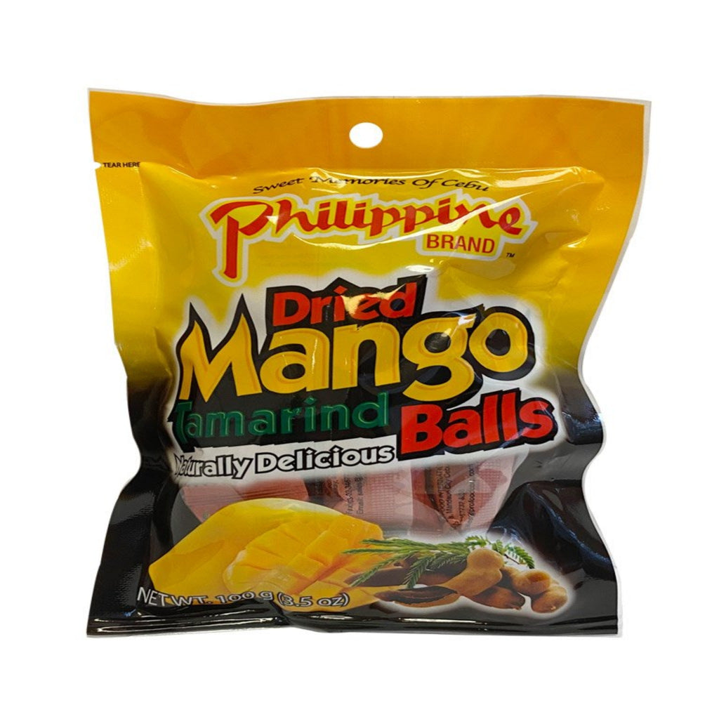 Philippine Brand Dried Mango Tamarind 3 5oz Just Asian Food
