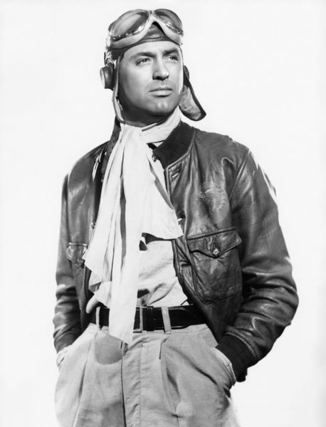 Cary Grant Only Angels Have Wings Movie Silk Scarf Pilot History