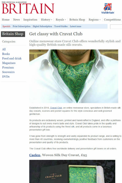 get classy with a cravat