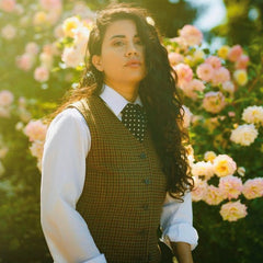 Cravat Club Customer Felix Cravat Woman Girl Style