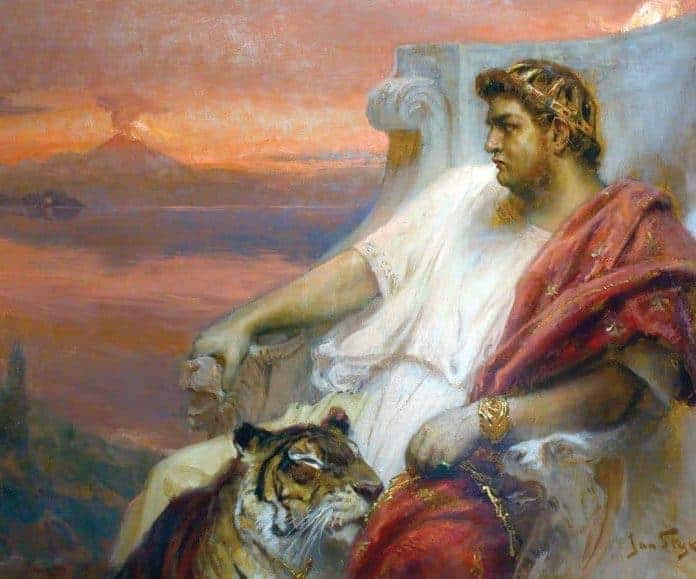 Emperor Nero Sudarium Scarf Roman Empire History