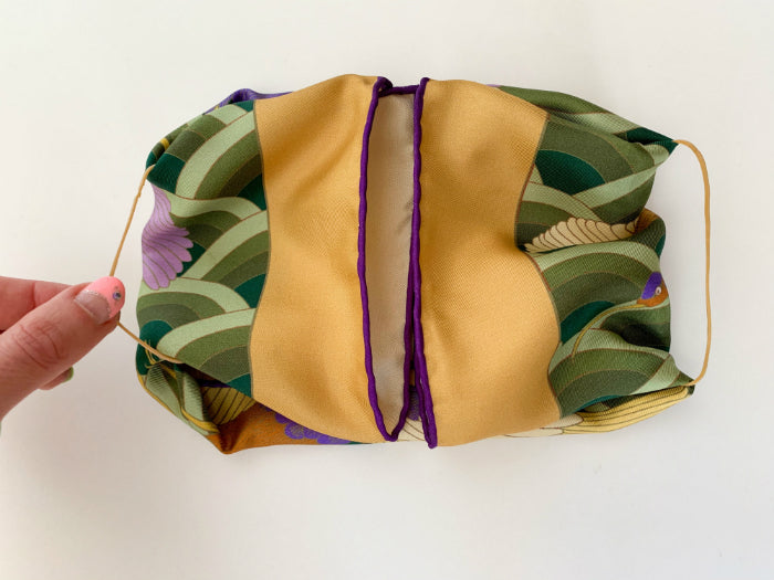 silk pocket square face mask coronavirus protection