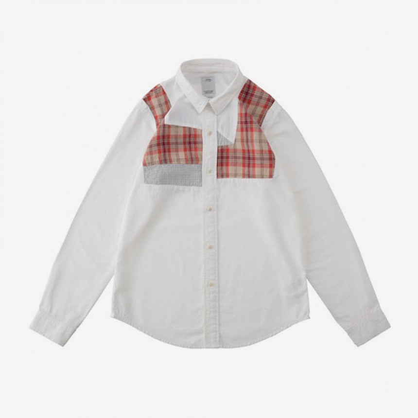 Visvim Free Edge Shirt S/S Kasuri Ivory – 1290SQM