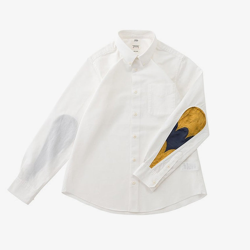 Visvim Free Edge Shirt S/S Kasuri Ivory – 1290SQM