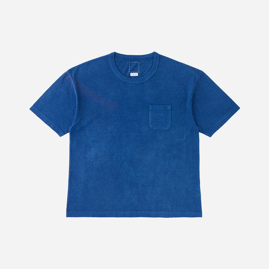 ビズビム VISVIM 19SS INDIGO DYE JUMBO TEE S/ | www