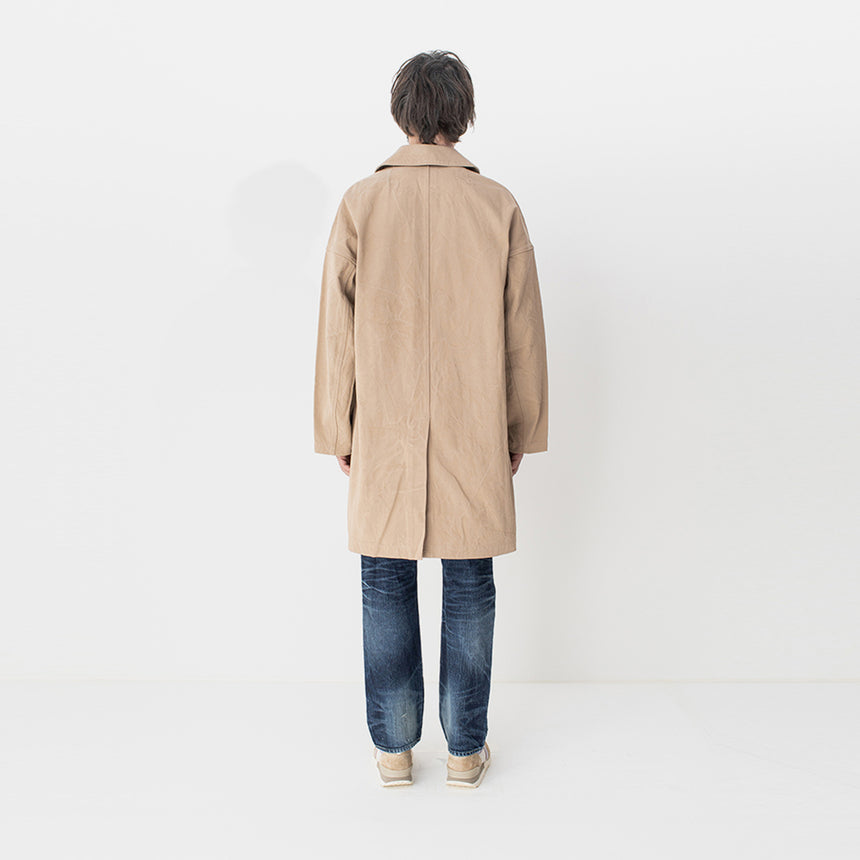 Visvim Varjak Shop Coat Beige