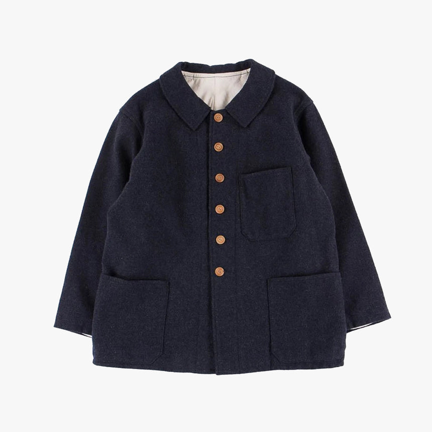 Visvim Bucky Coverall Mil Twill Navy