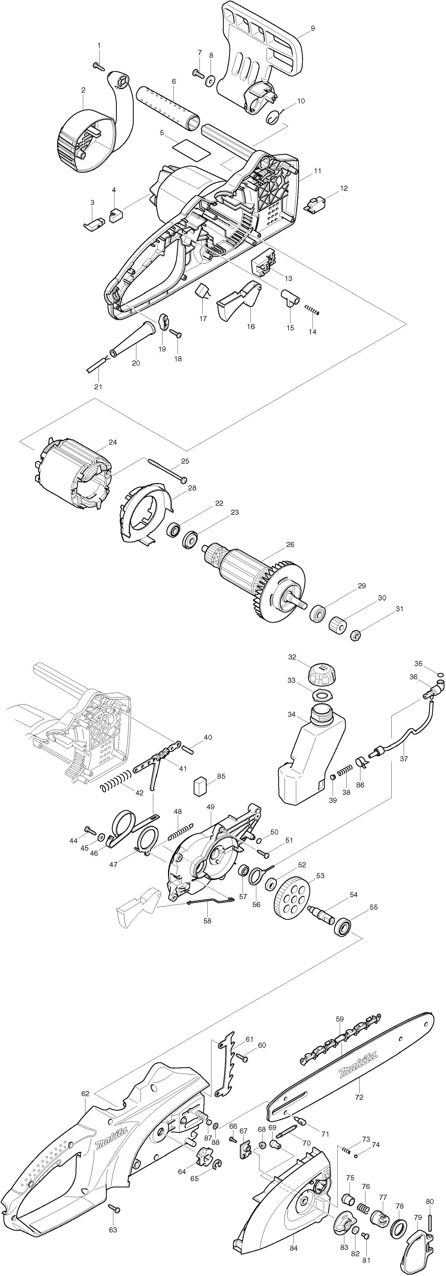 UC3520A Spare Parts