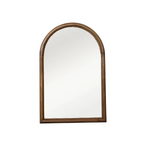 Arched Mango Wood Framed Wall Mirror - Made for Home
