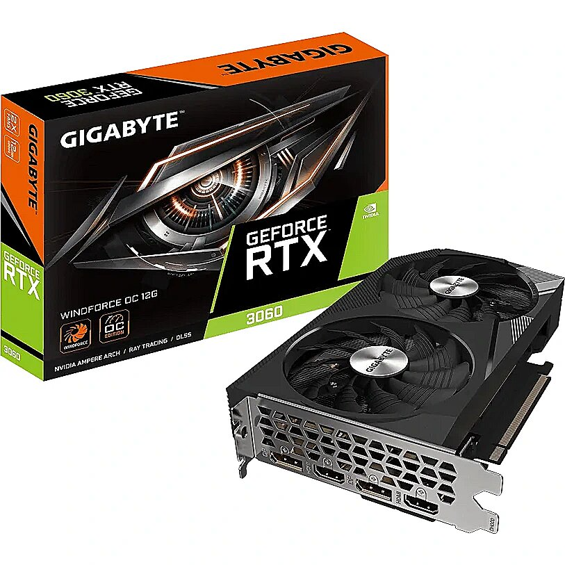 Billede af GIGABYTE GV-N3060WF2-12GD 2.0 Gigabyte