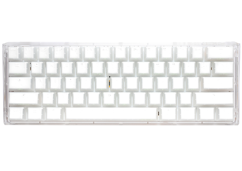 Se Ducky One 3 - Aura White Nordic - Mini 60% - Cherry Brown - RGB hos Geek´d