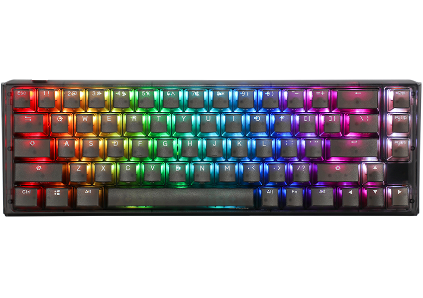 Ducky One 3 - Aura Black Nordic - SF 65% - Gateron Baby Kangaroo - RGB