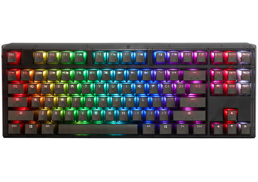 Se Ducky One 3 - Aura Black Nordic - TKL - Gateron Baby Kangaroo - RGB hos Geek´d