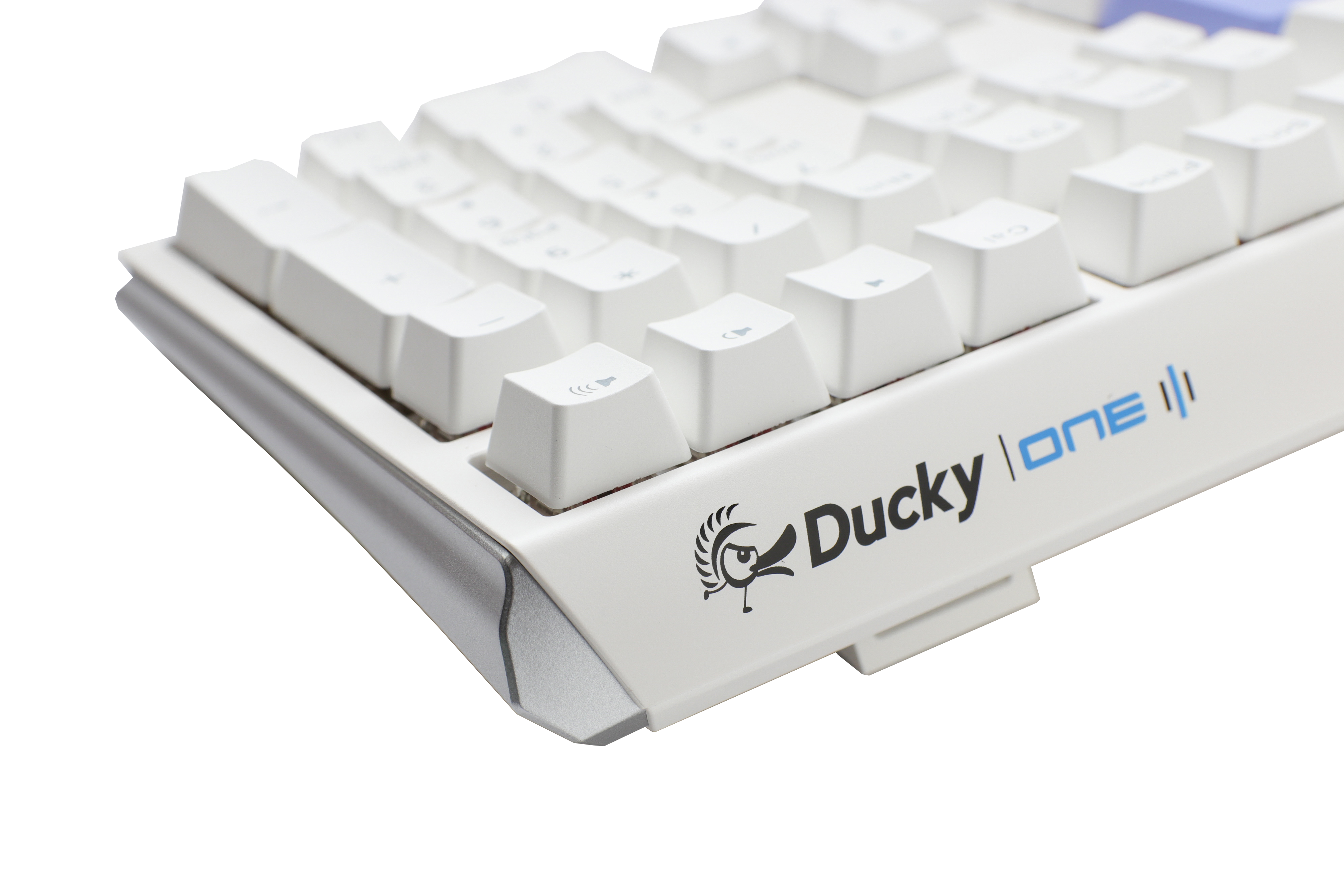 Billede af Ducky One 3 - Classic Pure White Nordic - Fullsize - Cherry Red