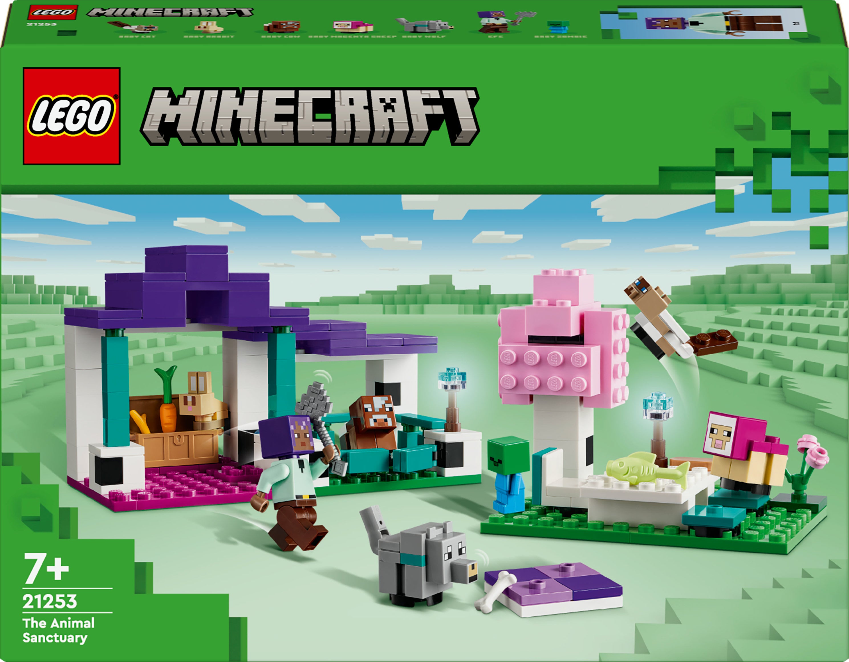 Se Dyrereservatet - 21253 - LEGO Minecraft hos Geek´d