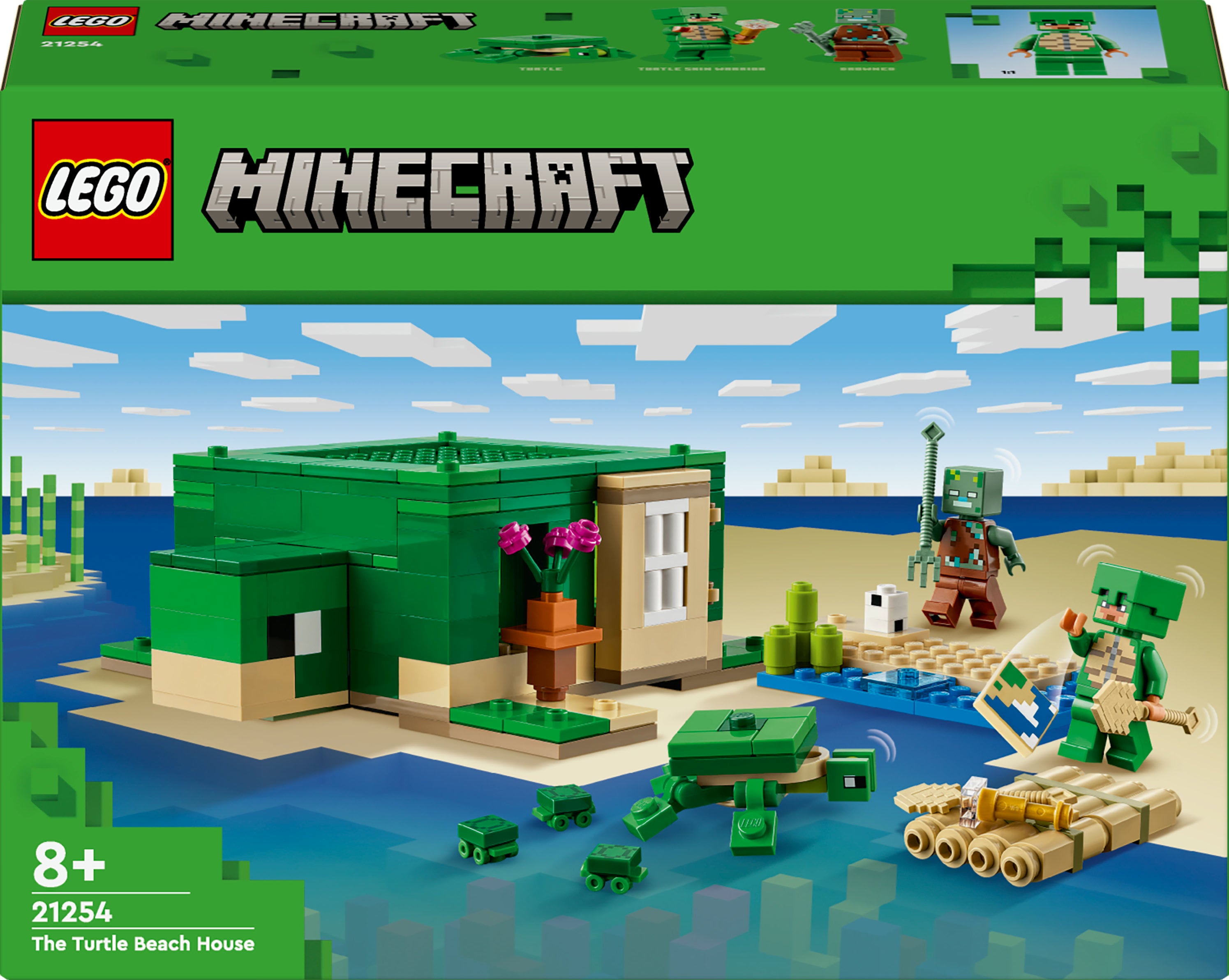 Billede af LEGO Minecraft - The Turtle Beach House hos Geek´d