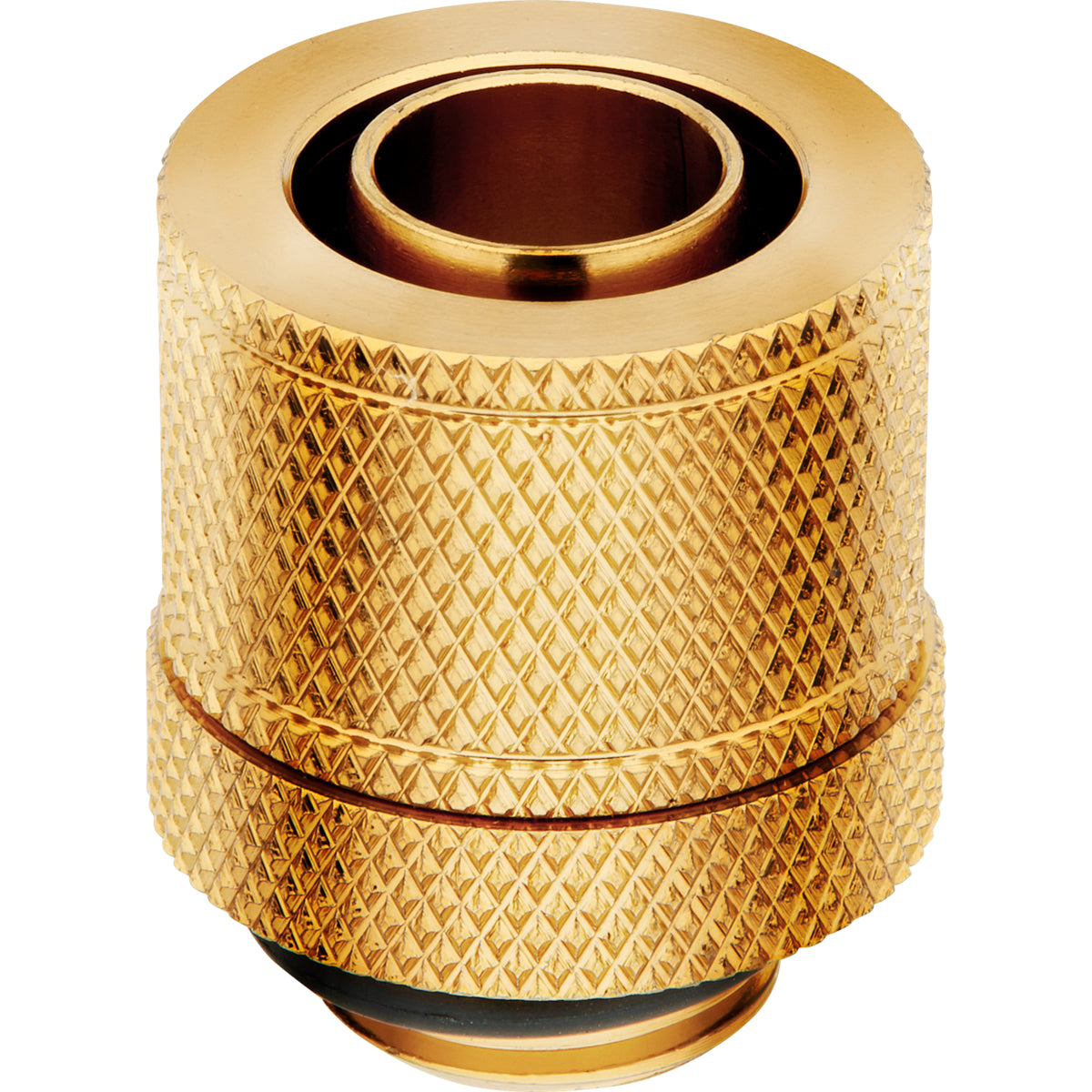 Billede af CORSAIR Hydro X Series XF Compression Fitting Kølevæske system tilpasning 4-pack Guld