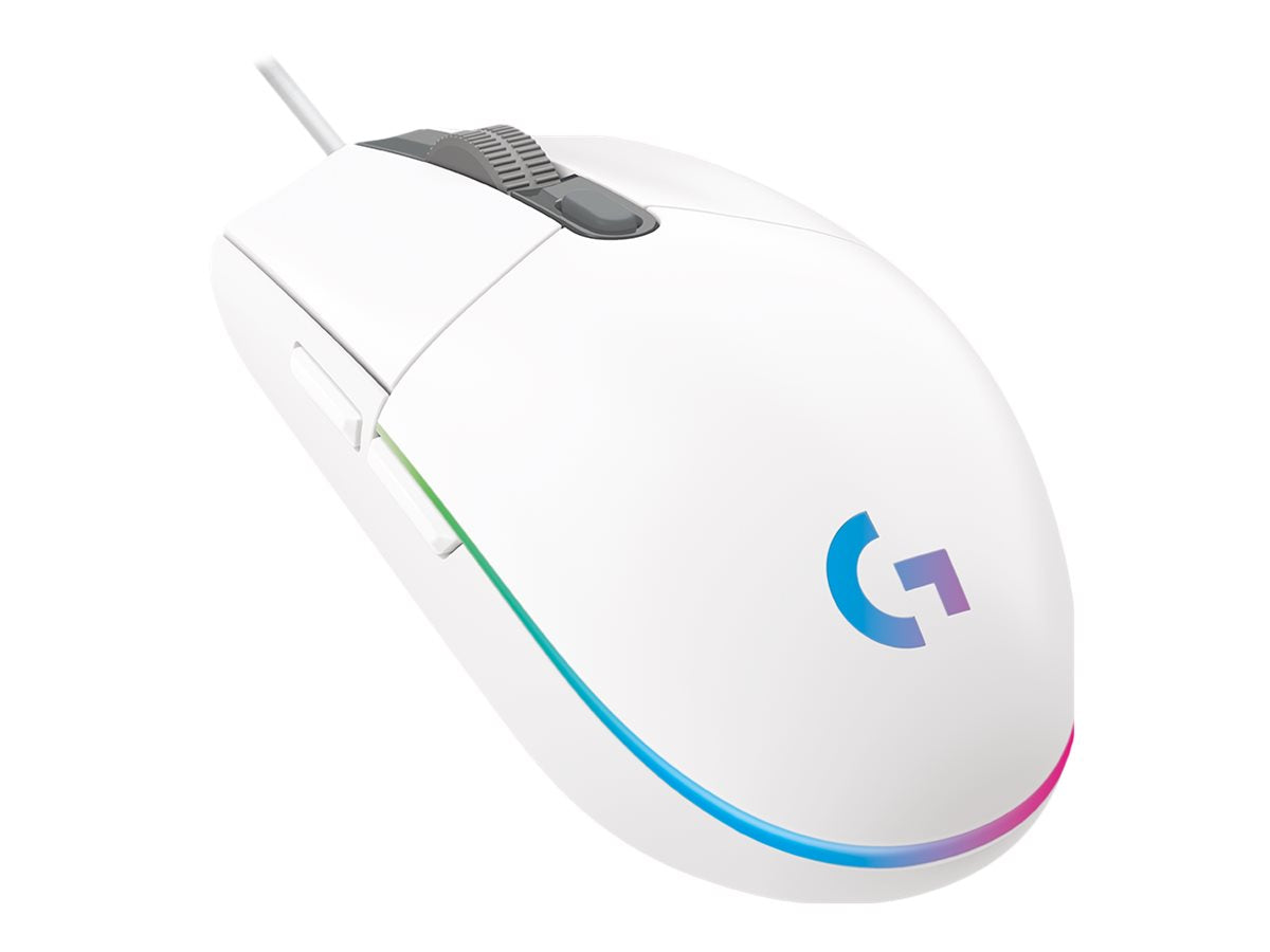 Billede af Logitech Gaming Mouse G102 LIGHTSYNC Optisk Kabling Hvid