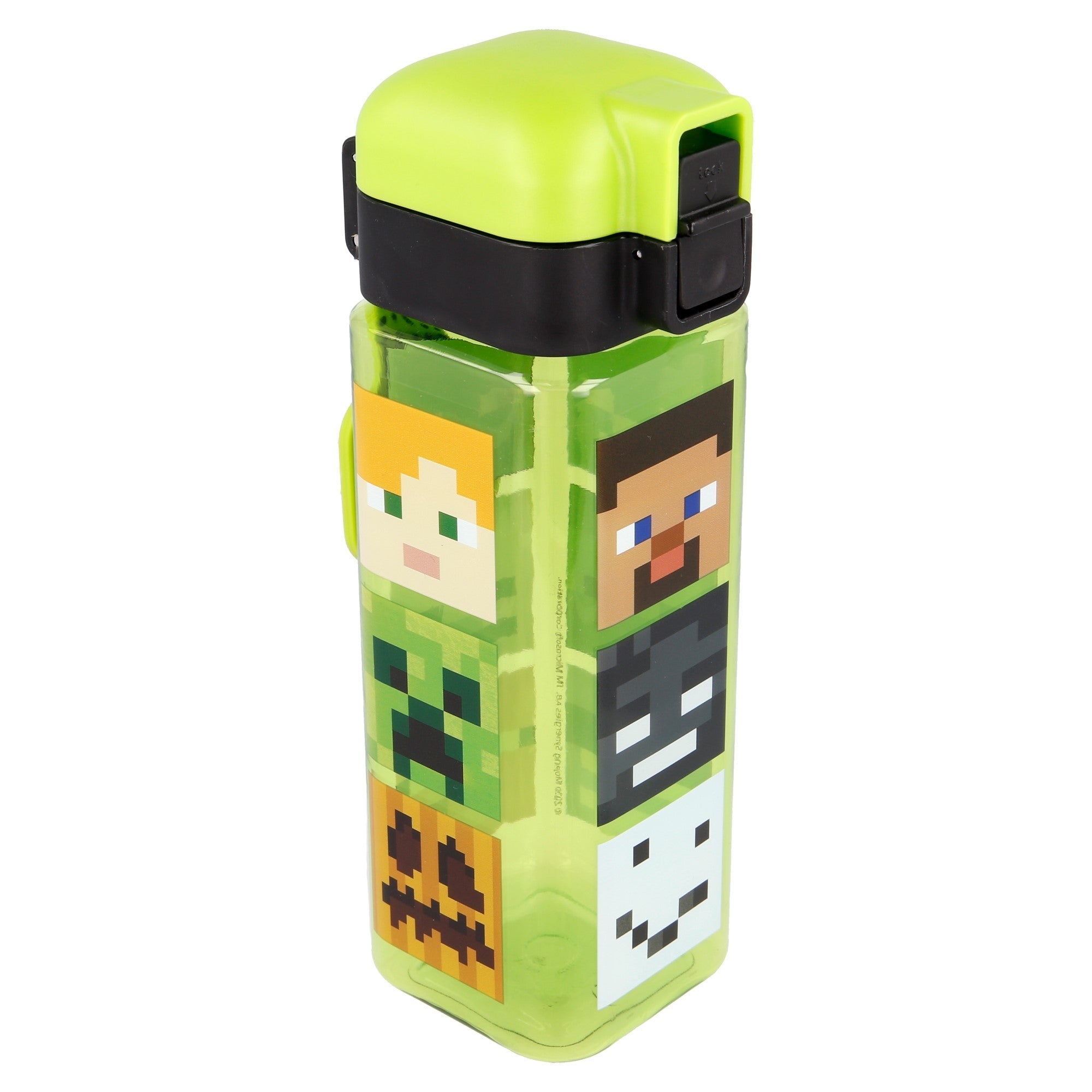 4: Minecraft Vandflaske Med Lås - 550 ML