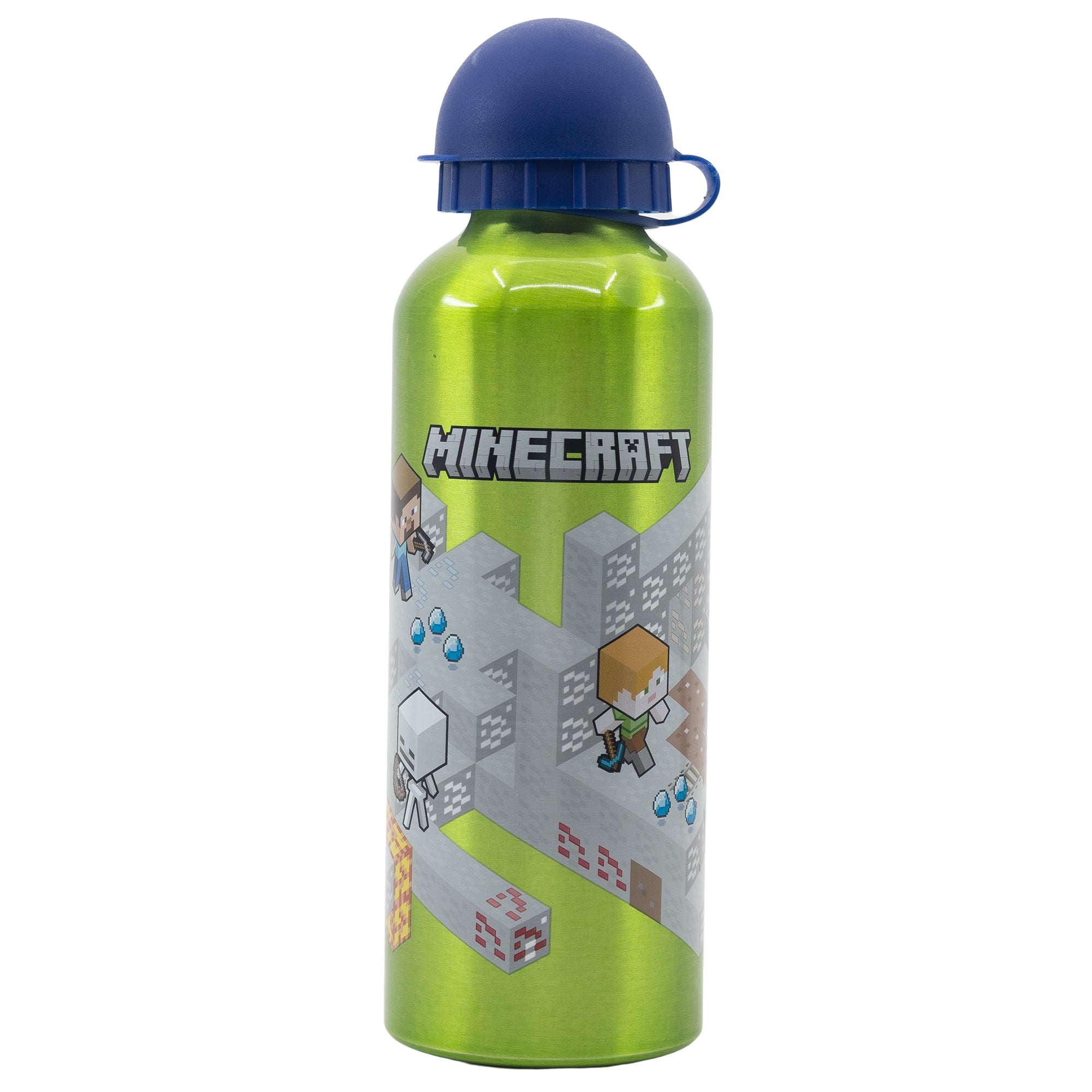 Billede af Minecraft Mine - Aluminium Flaske - 530 ML